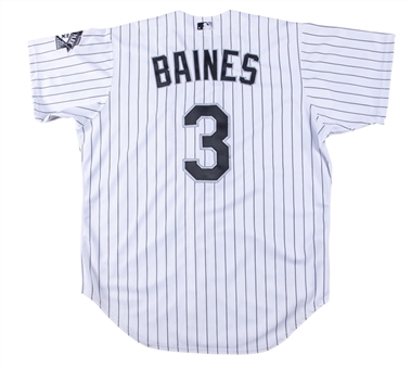 2000 Harold Baines Game Used Chicago White Sox Home Jersey (MEARS A10 & White Sox LOA)